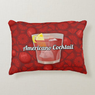 Americano Cocktail Zierkissen