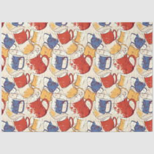 Americano Coffee No. 4 ephemera Collage Muster Seidenpapier