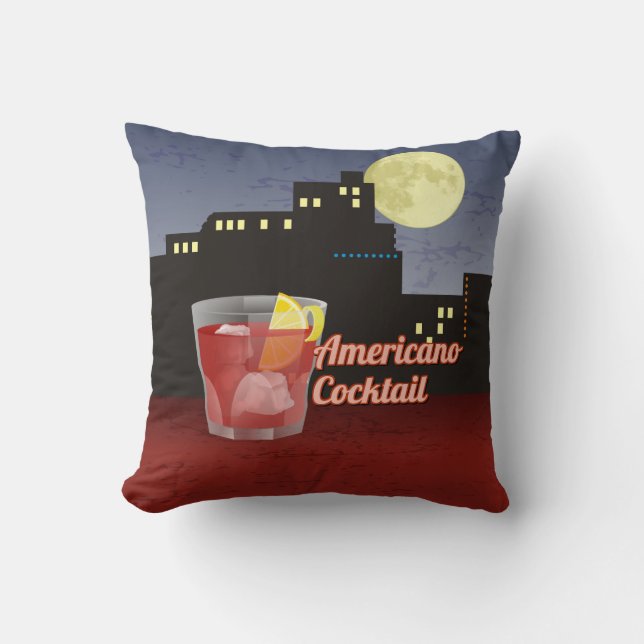 Americano Recipe Kissen (Vorderseite)