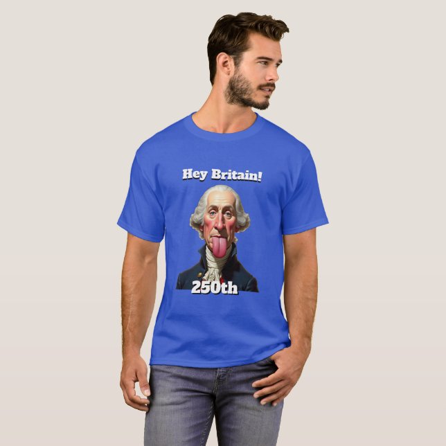 America's 250th Anniversary Celebration George  T-Shirt (Vorne ganz)