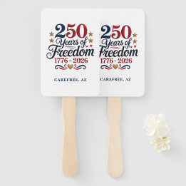 America's 250th Anniversary Party Fächer