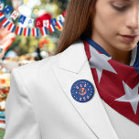 America's 250th Anniversary USA 250 1776 2026 Button<br><div class="desc">Designed with pride and patriotic glory this USA 250 button with 1776 - 2026 dates,  the US flag and American eagle. Show your pride and glory this 4th of July 2026.</div>