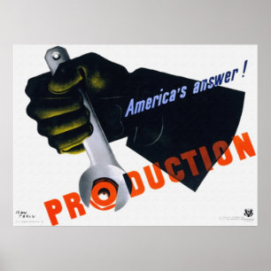 America's Answer - Production Poster