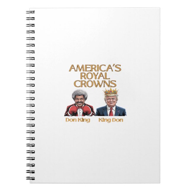 America's Crowns And Don Graphic Notizblock (Vorderseite)