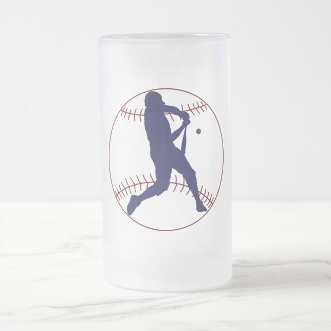 America's Pastime Mattglas Bierglas (Mittel)