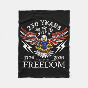 Americas Semi Quincentennial 250th Anniversary Com Fleecedecke