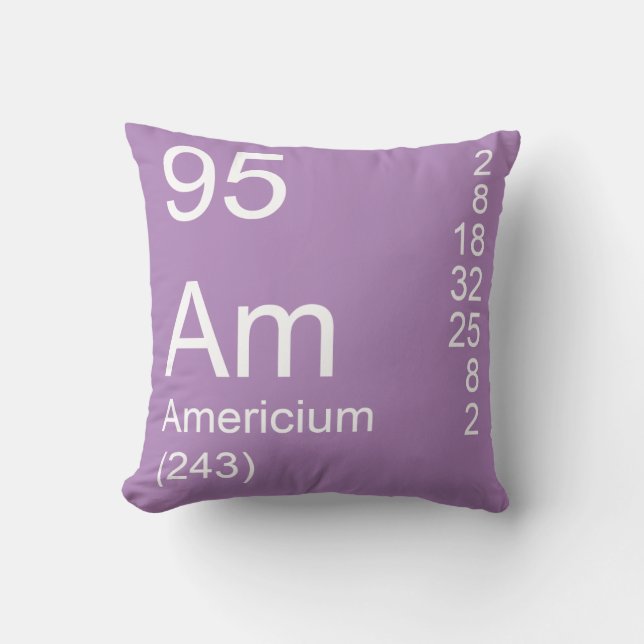 Americium Kissen (Vorderseite)