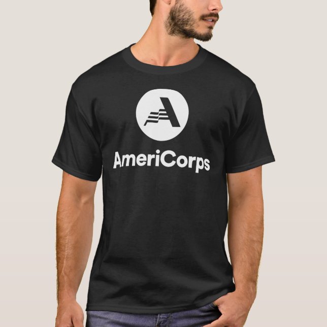 AMERICORPS - Neuer klassischer T - Shirt für Logos (Vorderseite)