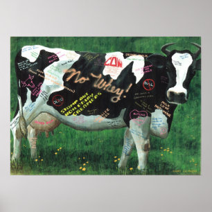 'AmeriCOW Graffiti Poster