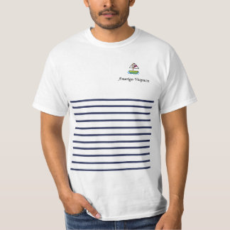 Amerigo Vespucci a rayé le T-shirt