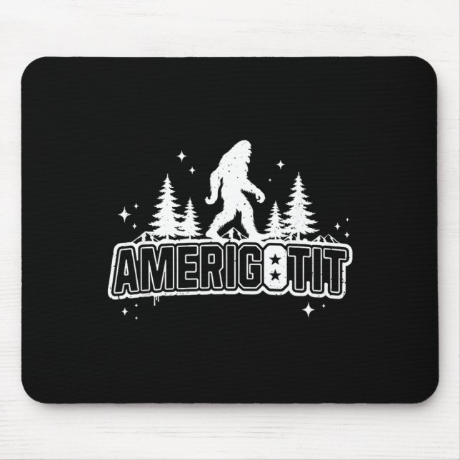 Amerigotit Lustiges Meme T 2025  Mousepad (Vorne)