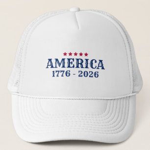 Amerika 1776-2026 truckerkappe