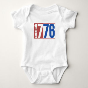 AMERIKA 1776 BABY STRAMPLER