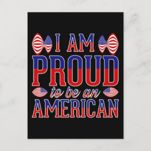 Amerika 1776 Patriotisches Design Freiheit Unabhän Feiertagspostkarte