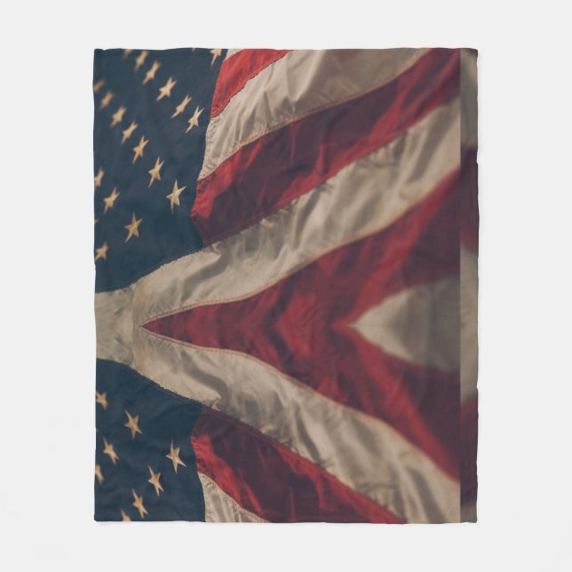 Amerika 1 fleecedecke (Vorderseite)