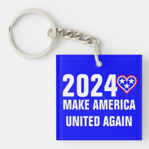 AMERIKA 2024 - ERNEUTER Schlüsselanhänger
