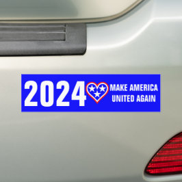 AMERIKA 2024 VEREINIGT AUTOAUFKLEBER