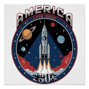 Amerika 250. 1776 2026 poster