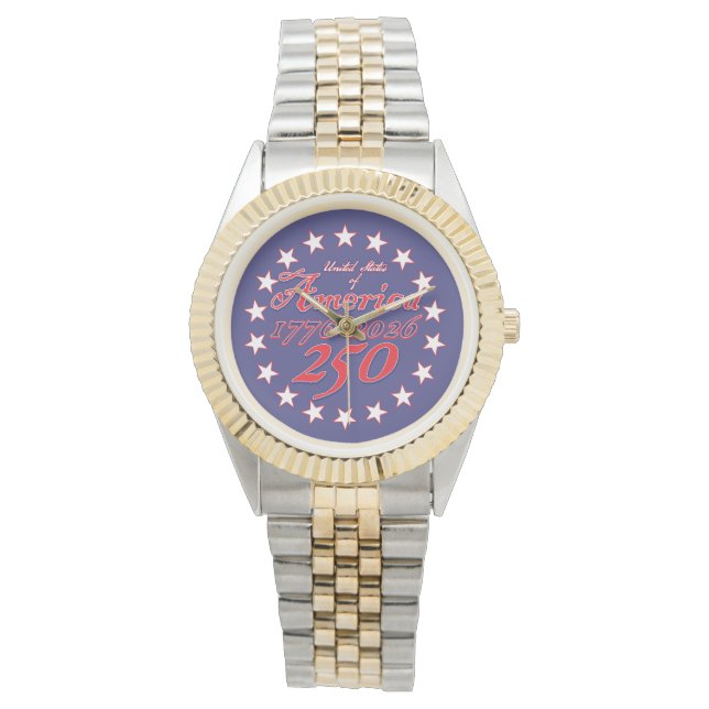 Amerika 250 armbanduhr (Vorderseite)