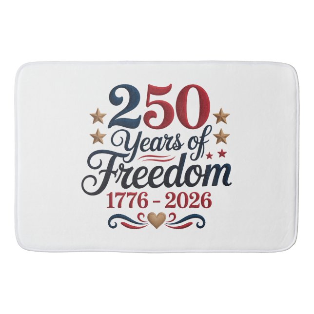 Amerika 250  badematte (Vorderseite)