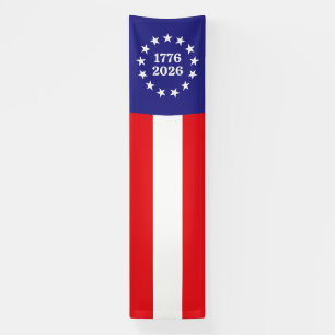 Amerika 250 Betsy Ross Banner