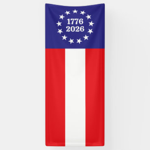 Amerika 250 Betsy Ross Banner