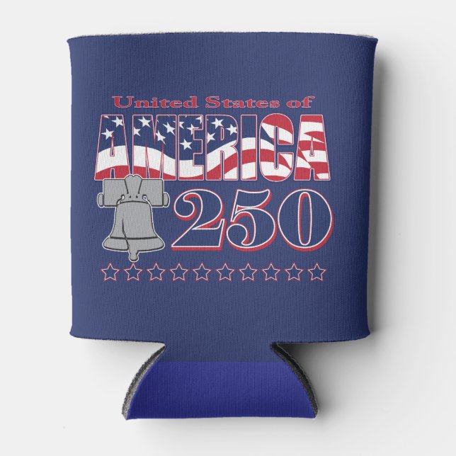 Amerika 250 dosenkühler (Vorderseite)