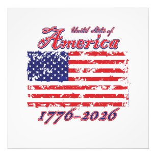 Amerika 250 fotodruck