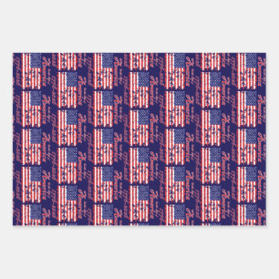 Amerika 250 geschenkpapier set