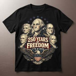 Amerika 250 Gründerväter T-Shirt