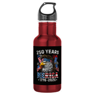 Amerika 250-Jahr-Feier USA 250 Jahre Edelstahlflasche