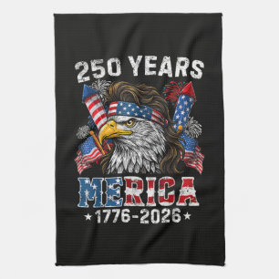 Amerika 250-Jahr-Feier USA 250 Jahre Geschirrtuch