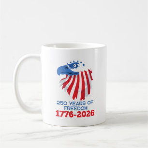Amerika 250 Jahre 1776 2026 250. Jubiläum Kaffeetasse