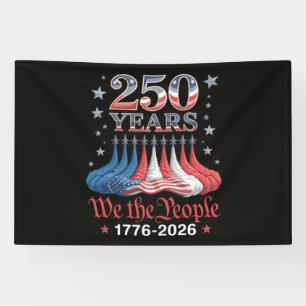 Amerika 250 Jahre 4. Juli Banner