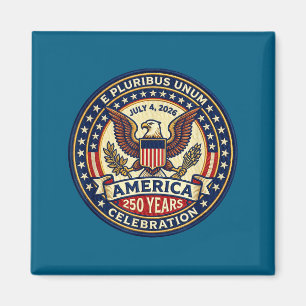 Amerika 250 Jahre Feier 4. Juli 2026 e Magnet
