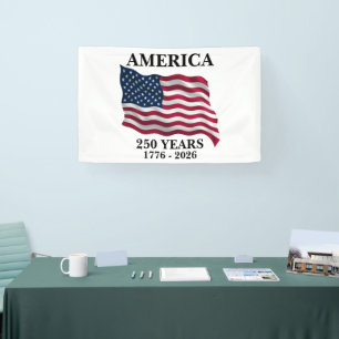 Amerika 250 Jahre Flagge Banner