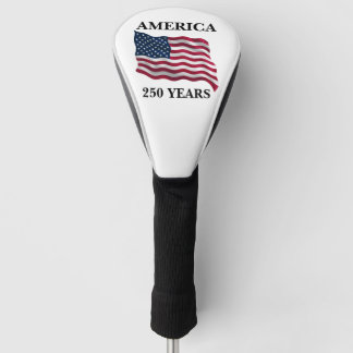 Amerika 250 Jahre Flagge Golf Headcover