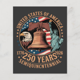Amerika 250 Jahre Flyer