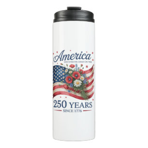 Amerika 250 Jahre Freiheit 1776 2026 Thermosbecher