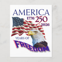 Amerika 250 Jahre Freiheitsflagge mit Weißkopfseea