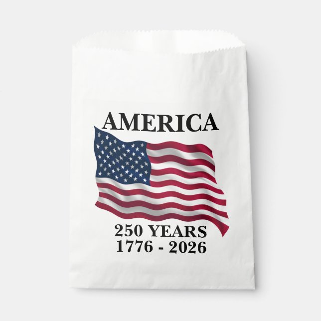 Amerika 250 Jahre Geschenktütchen (Vorderseite)