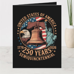 Amerika 250 Jahre Karte