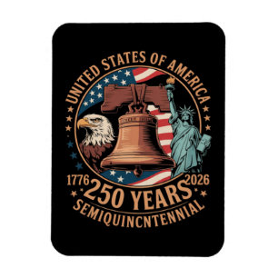 Amerika 250 Jahre Magnet