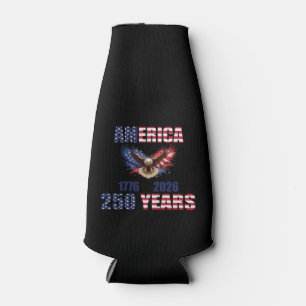 Amerika 250 Jahre – Patriotischer Adler 1776–2026 Flaschenkühler