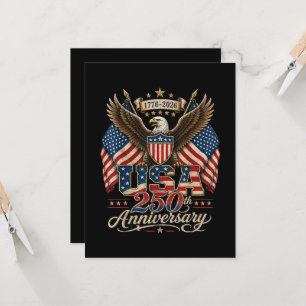 Amerika 250. Jahrestag USA 1776 2026 Einladung