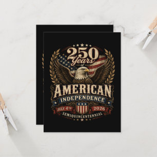 Amerika 250. Jahrestag usa Einladung