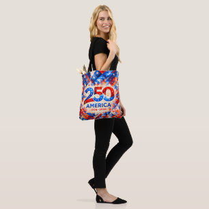 Amerika 250. Jubiläum 1776–2026 USA Patriotisch Tasche