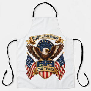 Amerika 250. Jubiläum Adler Schürze