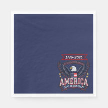 Amerika 250. Jubiläum patriotischer Papiertücher