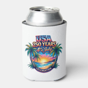 Amerika 250. Jubiläum USA Palm Beach Dosenkühler